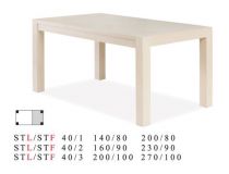Stół ST(LF) 40/1 rozsuwany 160x90(230x90)